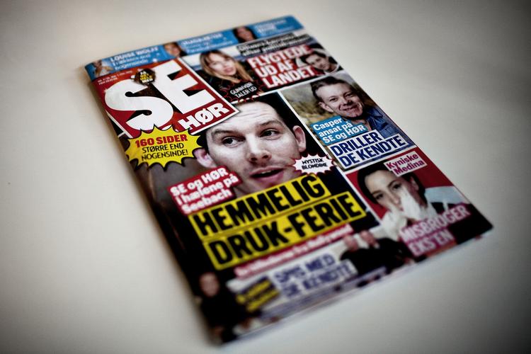 Sladder: Se og Hør anklages for at benytte sig af oplysninger fra ulovlig overvågning. 