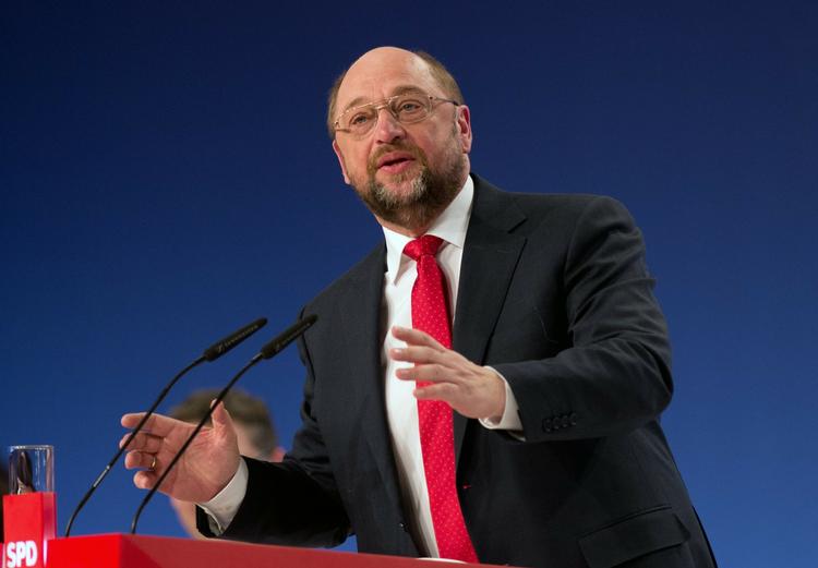 KANDIDAT. Den tyske socialdemokrat Martin Schulz er en af de fire europaparlamentarikere, der fører aggressiv valgkamp for at blive formand for kommissionen. Det er langt fra sikkert, at han bliver det, selvom han vinder valget. 