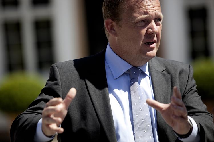 GGGI. »Denne misforståelse bliver hverken større eller mindre af, I bliver ved med at tale om den«, siger Løkke. 