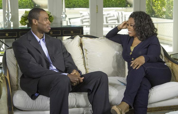 Talkshow. Oprah Winfrey havde sidste år besøg af Jason Collins, der var det første store basketnavn, der sprang ud som homoseksuel. 