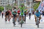 Finale. Elia Viviani var hurtigst på de sidste 200 meter, hvor Cavendish ikke havde mere i benene. 