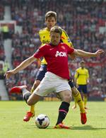 Nærkamp. Michael Carrick og resten af United-holdet fandt aldrig et middel, der kunne knække Sunderland. 