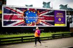 Valg. På store billboards i London gør Ukip opmærksomn på »realiteterne« ifølge partiet selv. Andre kalder valgplakaterne ren skræmmekampagne. 