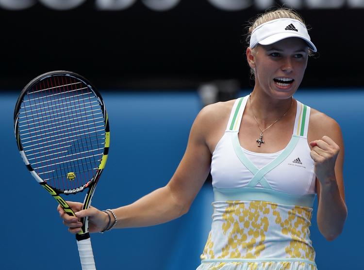 french. Caroline Wozniacki var inde i en god stime, før en knæskade har tvunget danskeren til at holde en ufrivillig pause. 