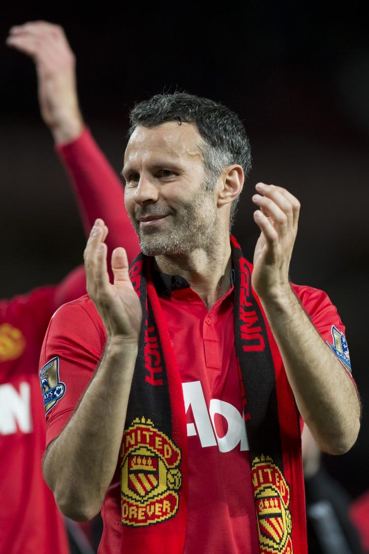 afsked? Manchester Uniteds midlertidige manager, Ryan Giggs, skiftede sig selv ind i sæsonens sidste hjemmekamp mod Hull. 