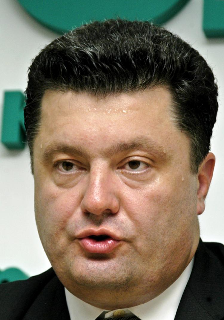 Krise. Den ukrainske præsidentkandidat Petro Porosjenko ønsker hårdere sanktioner mod Rusland. 
