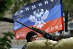 Modstand. Separatisterne i Donetsk vil fortsat afholde folkeafstemning om løsrivelse fra Ukraine. 