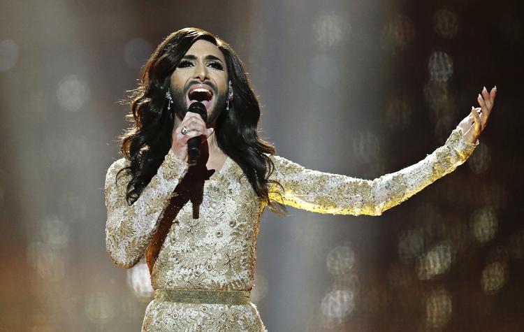 Skæg. Østrigske Conchita Wurst er blandt deltagerne i den anden semifinale. 