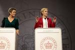 Vækstpakke. Der er lagt op til svære forhandlinger, når SR-regeringen skal finde et flertal for den vækstpakke, statsminister Helle Thorning-Schmidt (S) og økonomi- og indenrigsminister Margrethe Vestager (R) i dag fremlagde i Statsministeriet. 