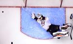 3-2. Frederik Andersen må ud i fuld længde for at redde et forsøg fra Los Angeles Kings i slutspilsopgøret i Los Angeles. 