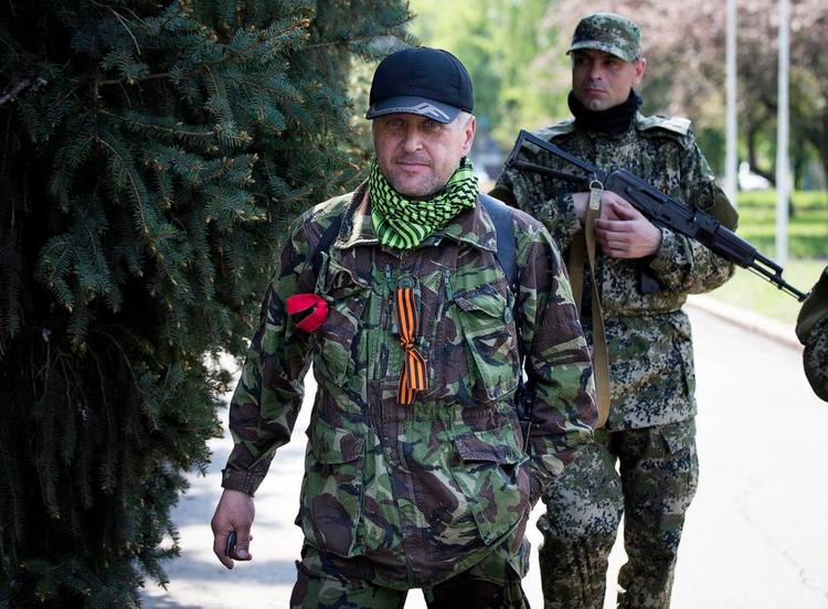 Seperatistleder. Vjatjeslav Ponomarjov står i spidsen for de prorussiske seperatister i byen Slovjansk. 