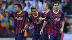 Regnestykket. To sejre i de sidste to kampe vil sikre Barcelona titlen, fordi Messi og co. i tilfælde af pointlighed så som minimum vil være bedre i de indbyrdes opgør med Atletico Madrid. 