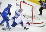 1-0. Italiens første mål mod Frankrig blev scoret af Markus Grander. 
