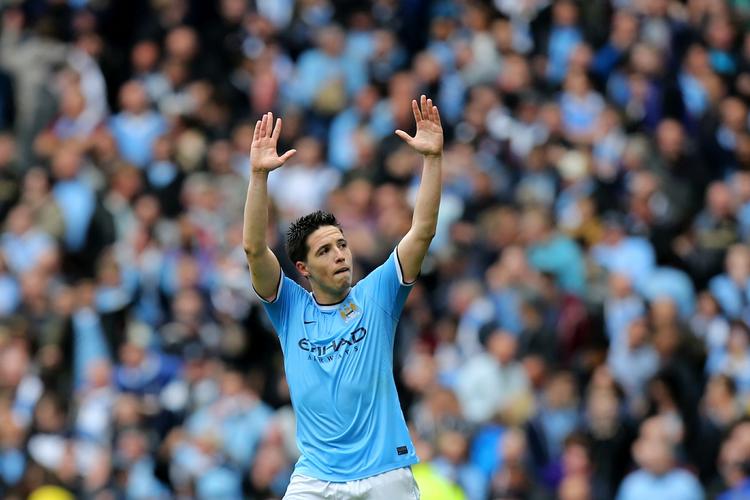 1-0. Efter 39 minutter var Manchester City foran mod West Ham, og så var mesterskabet reelt afgjort. 