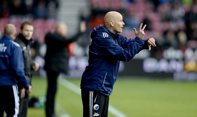 Bronze? FCK-træner Ståle Solbakken har resigneret og må formentlig nøjes med tredjepladsen i Superligaen. 