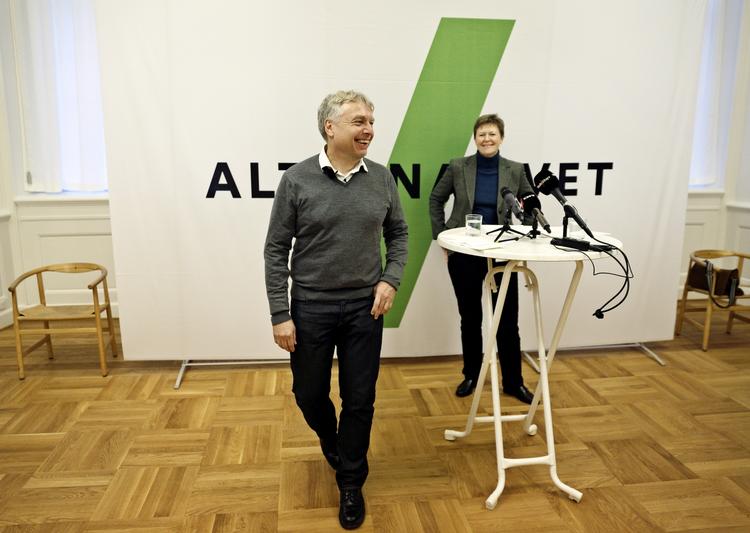 PARTINYT. Uffe Elbæk og Alternativet har præsenteret første udkast til partiprogram. 