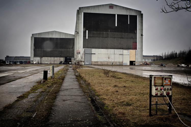 Transformation. Sådan så området omkring B&amp;W-hallerne ud, før man investerede op mod 70 millioner skattekroner i forbedringer forud for Eurovision Song Contest. Området skal afleveres, som det så ud dengang. Ellers er det i strid med EU-lovgivning. 