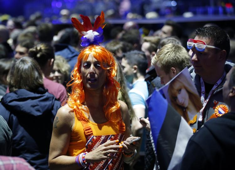 Fest. Eurovision tiltrak mange forskellige nationaliteter, og bar-ejere i København havde travlt. 