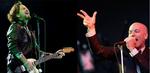 PROTEST. Flere kunstnere, herunder Pearl Jams Eddie Vedder (tv.) og R.E.M.-sangeren Michael Stipe (th.) går nu ind i kampen for bevarelse af net-neutralitet. (Foto: AP Photo/Andre Penner/Michael Rietschel) 
