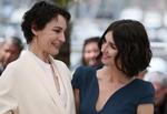 Medvirkende.Fra venstre ses skuespilleren Jeanne Balibar og Paz Vega, som også medvirker i åbningsfilmen 'Grace of Monaco'. 