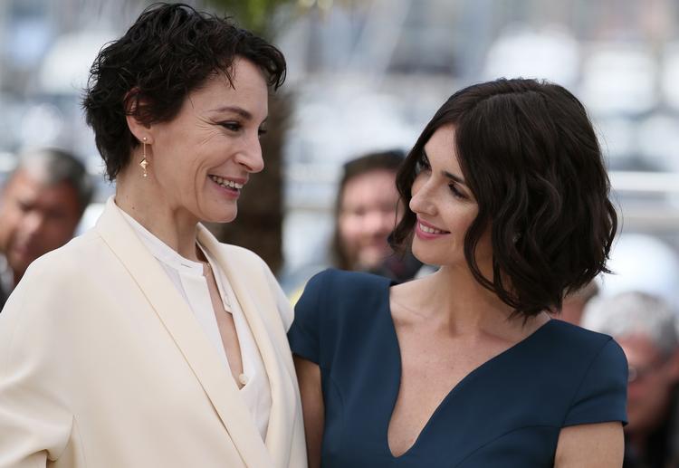 Medvirkende.Fra venstre ses skuespilleren Jeanne Balibar og Paz Vega, som også medvirker i åbningsfilmen 'Grace of Monaco'. 