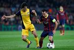 1-1. Barcelona sad som sædvanligt på boldbesiddelsen, men Atletico Madrid var dygtige til at frustrere katalanerne. 