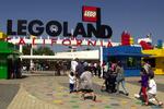 Legoland. Gæsterne i den californiske forlystelsespark måtte evakueres på grund af områdets voldsomme skovbrande. 