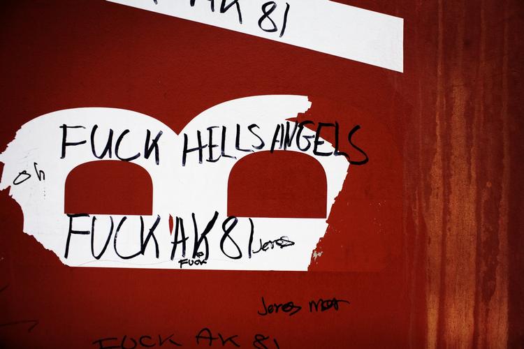 Protest. Nørrebro har flere gange været ramt at bandekrig. 