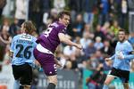 AFBRÆNDER. I overtiden fik Morten 'Duncan' Rasnussen en kæmpechance for at udligne, men i stedet scorede Sønderjyske til 3-1. 