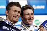 VM-DOBBELT. Da VM blev afviklet i Danmark i 2011 vandt Arnaud Démare (th.) guld i U23-klassen foran landsmanden Adrien Petit. 