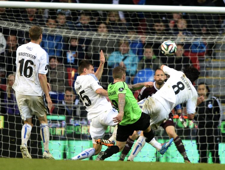 Udligning. Martin Spelmanns 2-2-scoring trued emed at ødelægge den lidt uventede fest i Parken, men FCK kom tilbage og vandt, fik sølv og et sæt billetter til CL-kvalifikationen. 