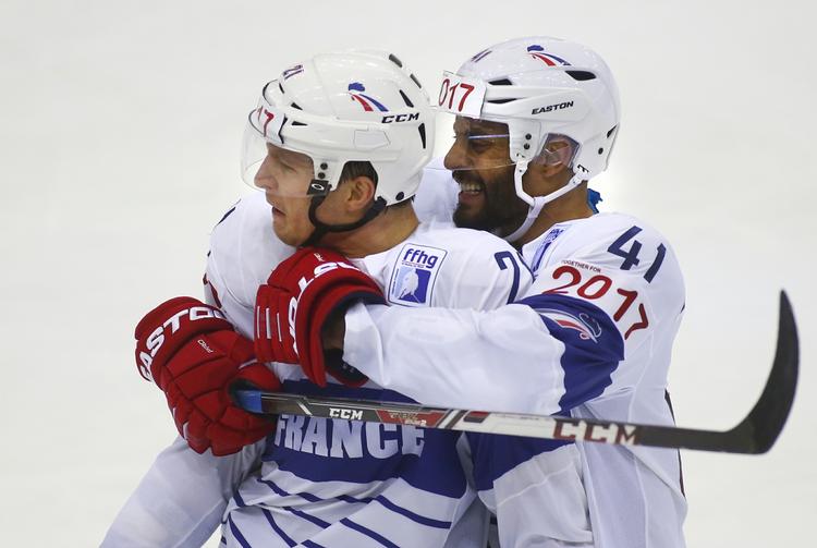 Nøglespiller. Med to scoringer og tre assist er Pierre-Édouard Bellemare (th) en af de vigtigse franske spillere. 