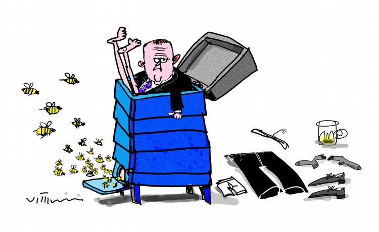 Tegning: Jørn Villumsen 