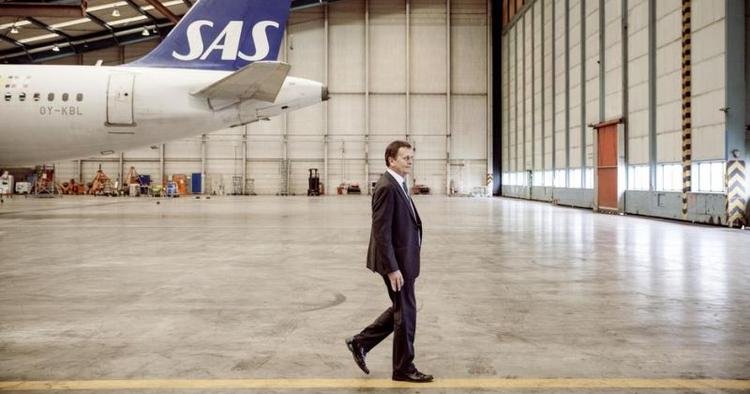 Rorgænger. Koncerndirektør i SAS Flemming Jensen ser frem til, at en række nye fly skal modernisere SAS-flåden. 