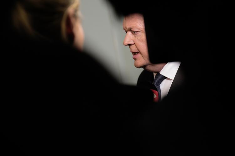 Tillidssag. Lars Løkke Rasmussen kan glæde sig over at have opbakning fra de ansvarlige i Venstres forretningsudvalg. 