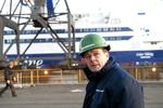 arbejdsgiver. Det er Fayard, som Thomas Andersen er direktør for, der har gaflet den store reparationsordre på den borerig, som ligger til overhaling på Lindø ved Munkebo. 