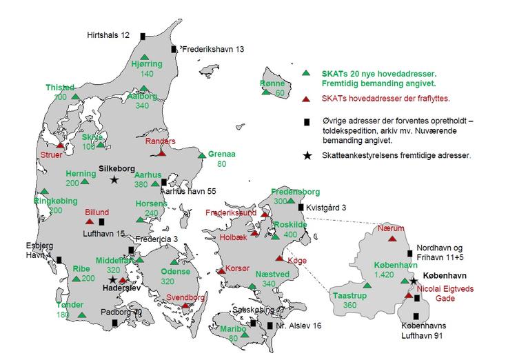 forandring. Det nye 'skattekort, ifølge Skat. 