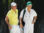 brud. Rory McIlroy og Caroline Wozniacki havde for travlt med at følge hinanden på sportsbanerne, mener kommentatorer. 