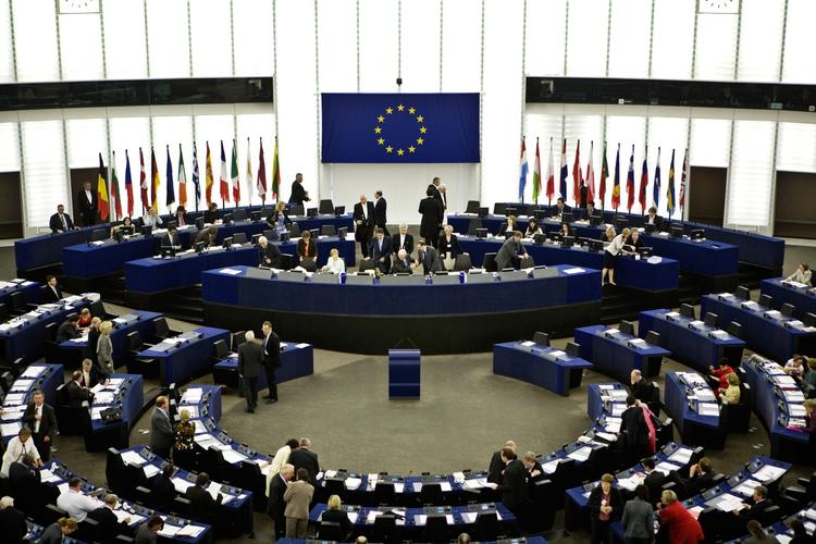 EU parlamentet i Strasbourg