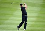 FØRENDE. Fra 12. til 16. hul spillede Thomas Bjørn fænomenal golf på tredje runde. 