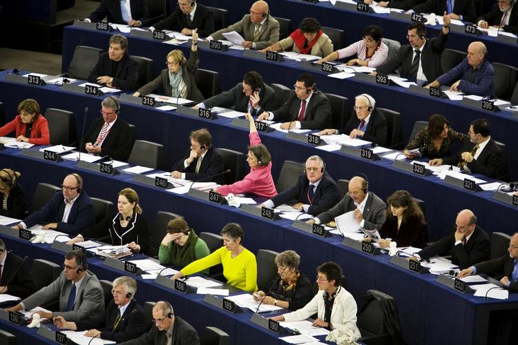 POLITIK. Danskerne ved ikke nok om EU. Her har fotografen besøgt Europaparlamentet i Strasbourg. 