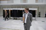 UPS. Her på Gentofte Rådhus skulle Morten Messerschmidt ikke stemme. 