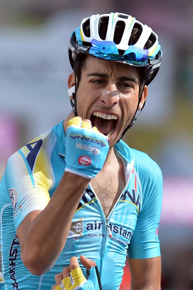 Vinder. Den 23-årige italiener Fabio Aru (Astana) skilte sig ud som manden, der i den skrappe, afsluttende fase havde det suverænt største overskud. 