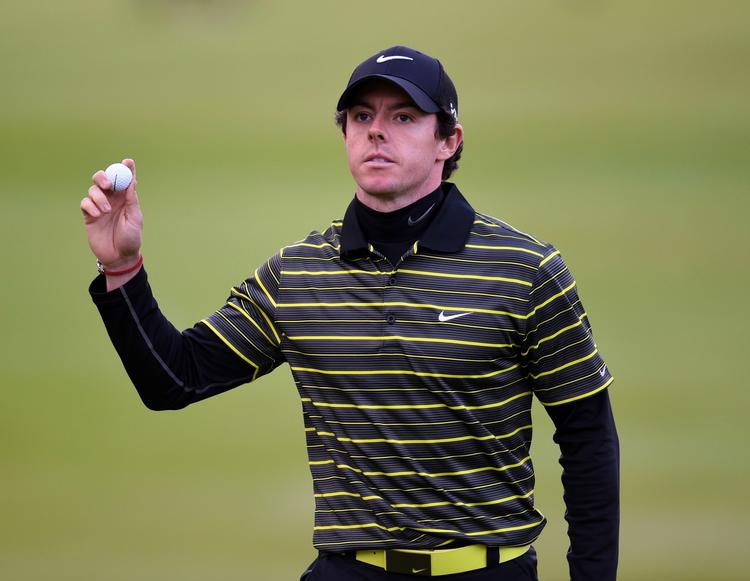 VINDEREN. Fem birdies på de sidste ni huller sikrede Rory McIlroy en opmuntrende sejr som afslutning på ugen, hvor han aflyste bryluppet med Caroline Wozniacki. 