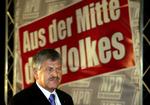 Kontroversiel. 62-årige Udo Voigt var fra 1996 til 2011 formand for NPD. Nu er han på vej til Bruxelles. 