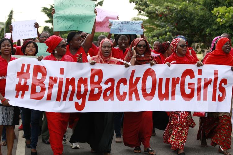 NØDRÅD. Hashtagget BringBackOurGirls er blevet brugt tusindvis af gange på det sociale medie Twitter for at skabe fokus på bortførelsen af de 200 nigerianske skolepiger. 