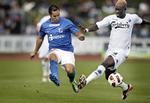 SPIL. Nu åbnes der for eksempel for udenlanske udbydere af spil på kampe i Superligaen - her Lyngby mod FCK. 