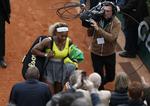FÆRDIG. Ligesom søster Venus forlod Serena Williams i dag French Open. 
