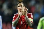 PERFEKT. Som den anden på det danske landshold har Daniel Agger scoret på sine syv første straffespark. 