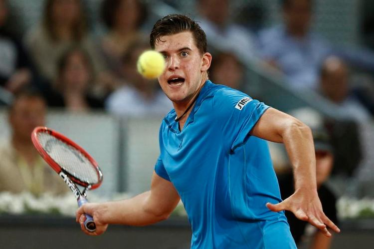 talent. Dominic Thiem har en flot kurve på verdensranglisten, hvor han nu er fremme som nr. 57, mens han for et år siden blot var placeret som nr. 271. Foto: Andres Kudacki/AP 
